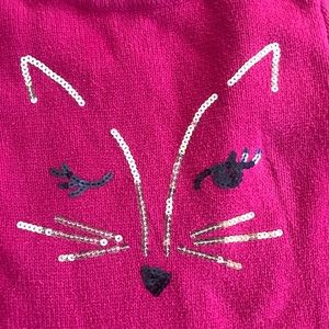 Girls Gymboree fox sweater dress